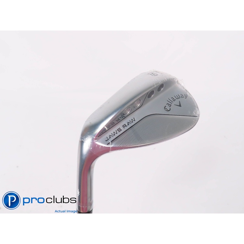 New! Left Handed Callaway Jaws Raw W-Grind 60*(12*) Wedge – X-Flex – 447634