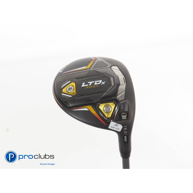 Nice Cobra KING LTDx MAX 15.5* 3 WOOD -EvenFlow RiptideCB 40g Senior Flex 379154