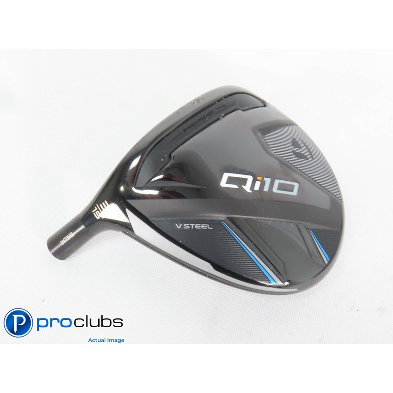 Nice! Left Handed TaylorMade Qi10 15* 3 Wood – Head Only – 434874