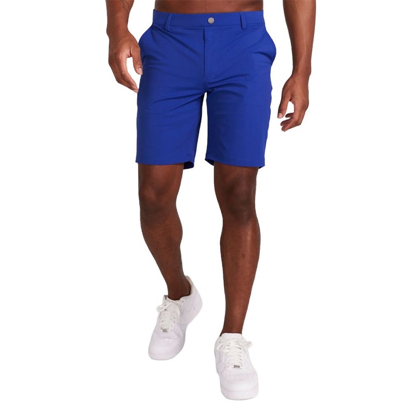 Redvanly Hanover Pull-On 9″ Golf Shorts Mazarine Blue – SS24 Men