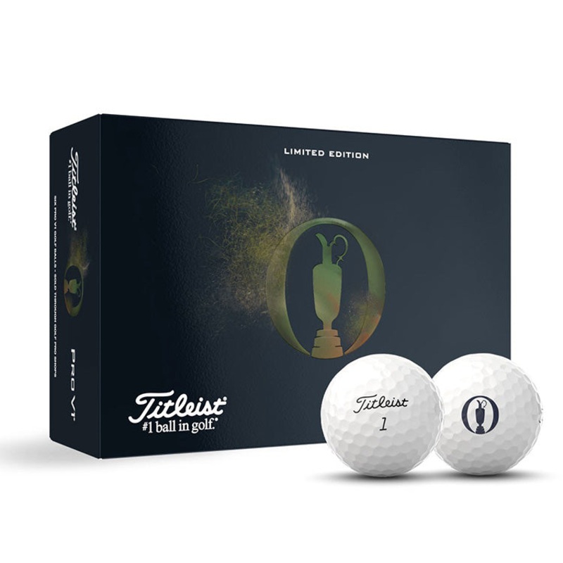 Titleist The Open Pro V1 Half Dozen – White