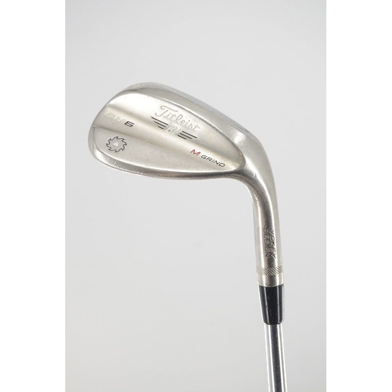 Titleist Vokey SM6 Steel Gray 58 Degree Wedge S Flex 34.75″