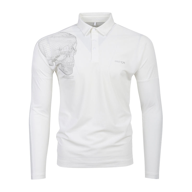 AMAZINGCRE MEN AERO SHIELD COLLAR T-SHIRTS