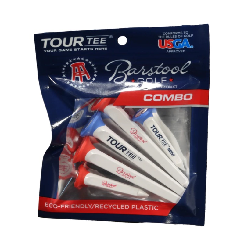CMC Design Barstool Golf TourTee Golf Tees – Combo 5 Pack