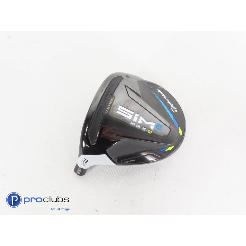 Left Handed TaylorMade SIM 2 MAX D 16* 3 Wood HEAD ONLY – 277928