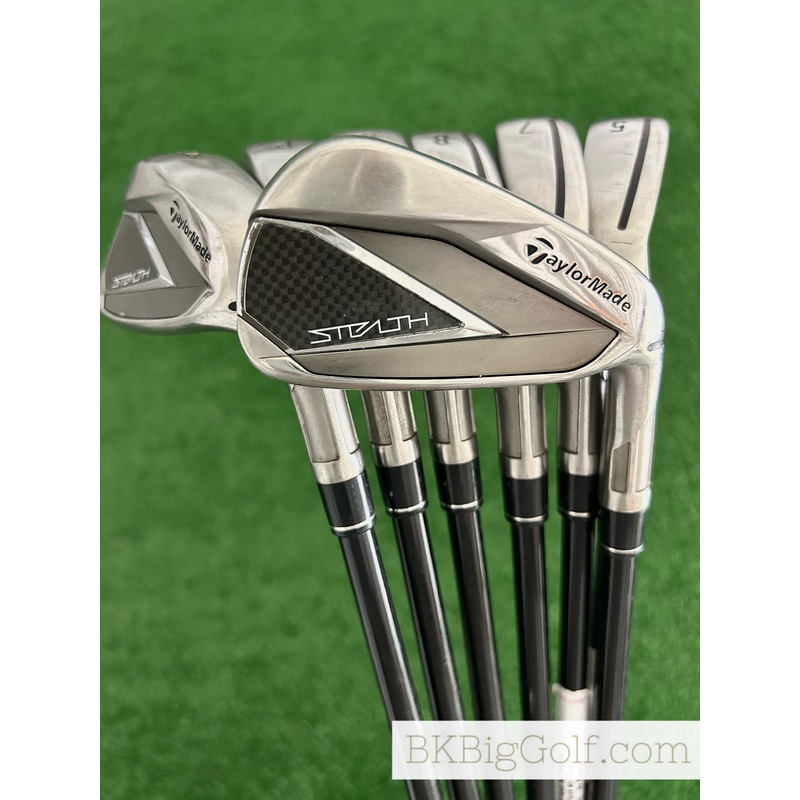 Taylormade Stealth Iron Set 5-A / Fujikura Air Speeder 50 A Flex Senior Graphite