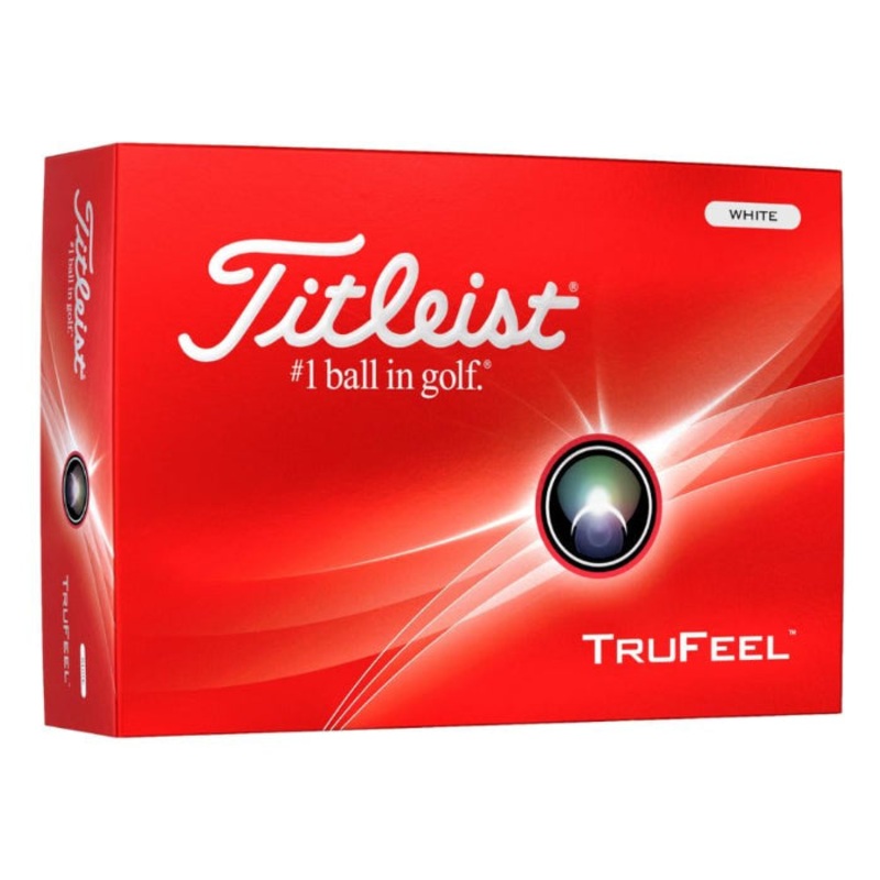 Titleist TruFeel White Golf Balls 24