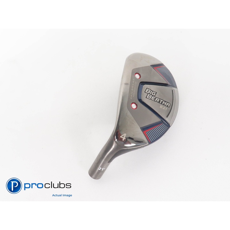 Left Handed Callaway Big Bertha B21 21* 4 Hybrid – Head Only – 310890