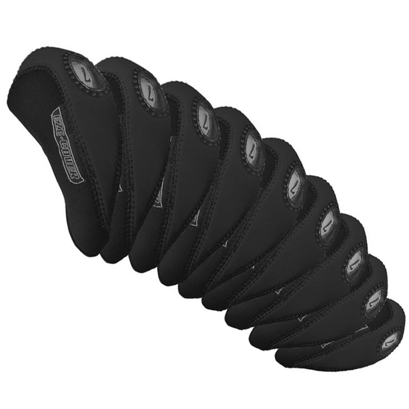 Longridge Eze Golf Iron Headcovers – Black
