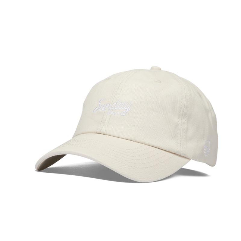 Sunday Golf Dad Hat | Off White