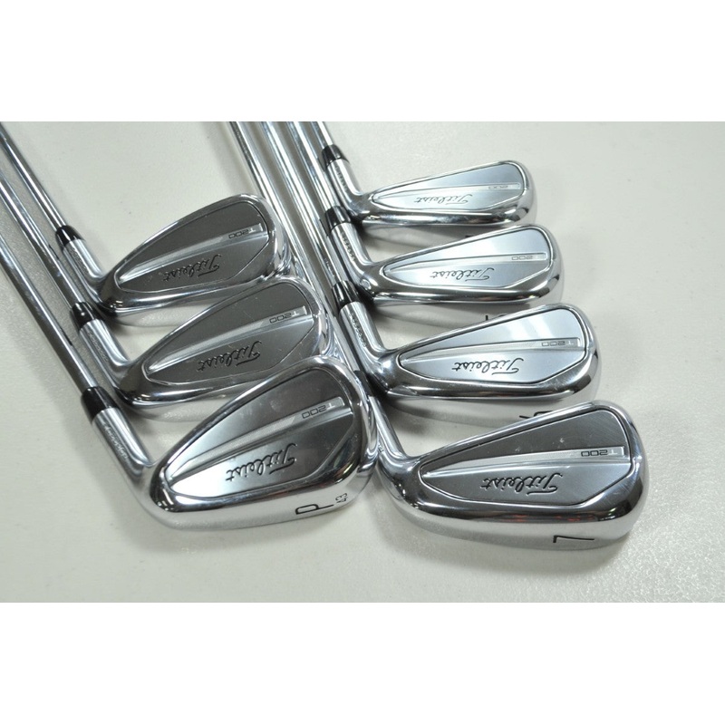 Titleist T200 2023 4-PW Iron Set Regular Flex Right AMT Black R300 Steel #199532