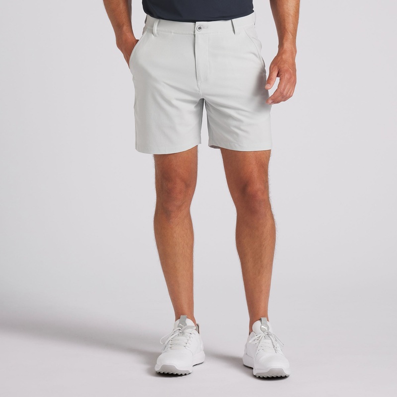 101 Solid 7″ Golf Shorts | Ash Gray