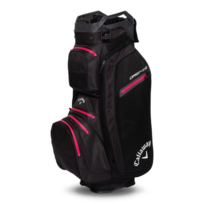 Callaway Org 14 HD Golf Cart Bag –  Black/Charcol/Pink