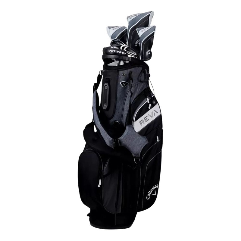 Callaway Reva 24 Black 8 Piece Complete Set Cart Bag – Short Length Right Hand