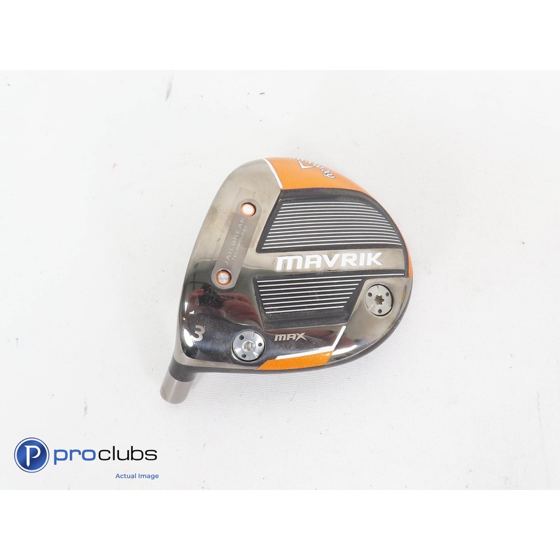 Left Handed Callaway Mavrik MAX 15* 3 Wood – Head Only – L/H 275445