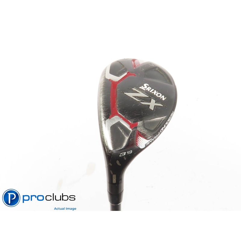 Left Handed Srixon ZX 19* 3 HYBRID – HZRDUS Smoke 50g 5.5 Regular Flex 435155