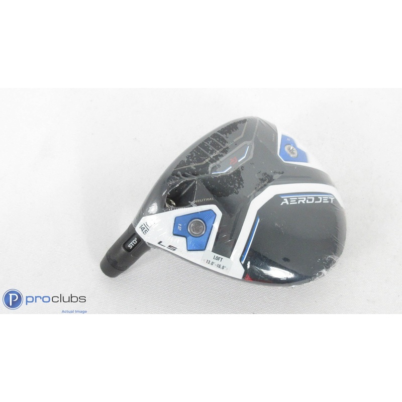 New! Left Handed Cobra AeroJet LS 14.5* Fairway 3 Wood-Head Only w/Adaptor-385357