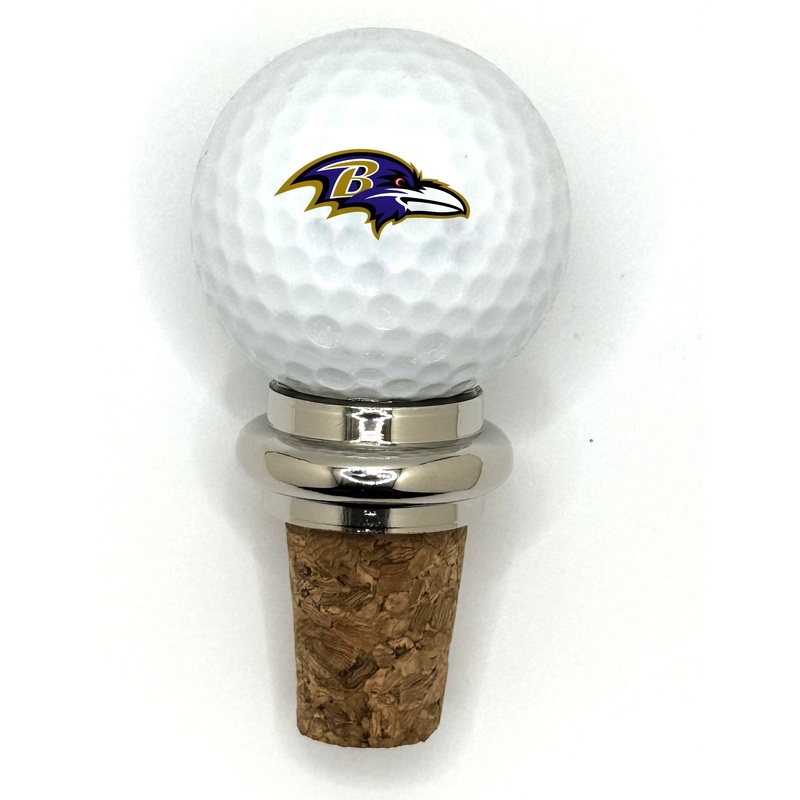 Team Golf BAL Ravens Cork Wine Stopper