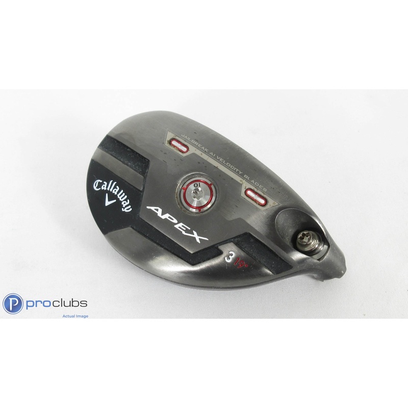 Callaway 2021 Apex 19* 3 Hybrid – Head Only – 410983