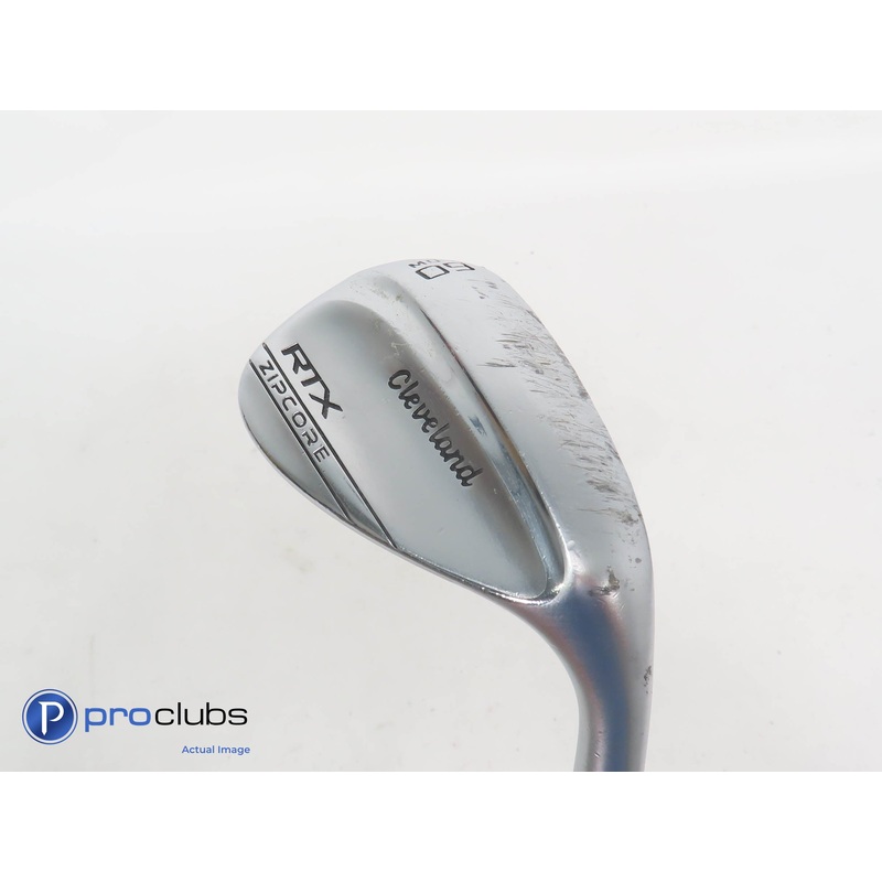 Cleveland RTX Zipcore LOW 60*(6*) Wedge – TT TI DG Spinner Wedge Flex – 359090