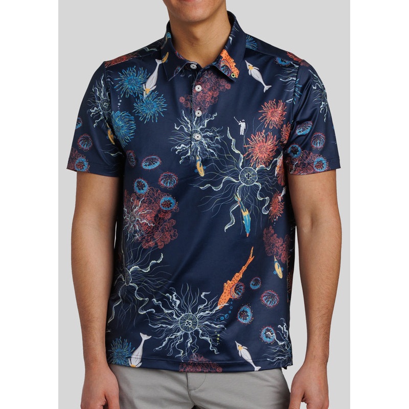 Electric Sea Men’s Polo