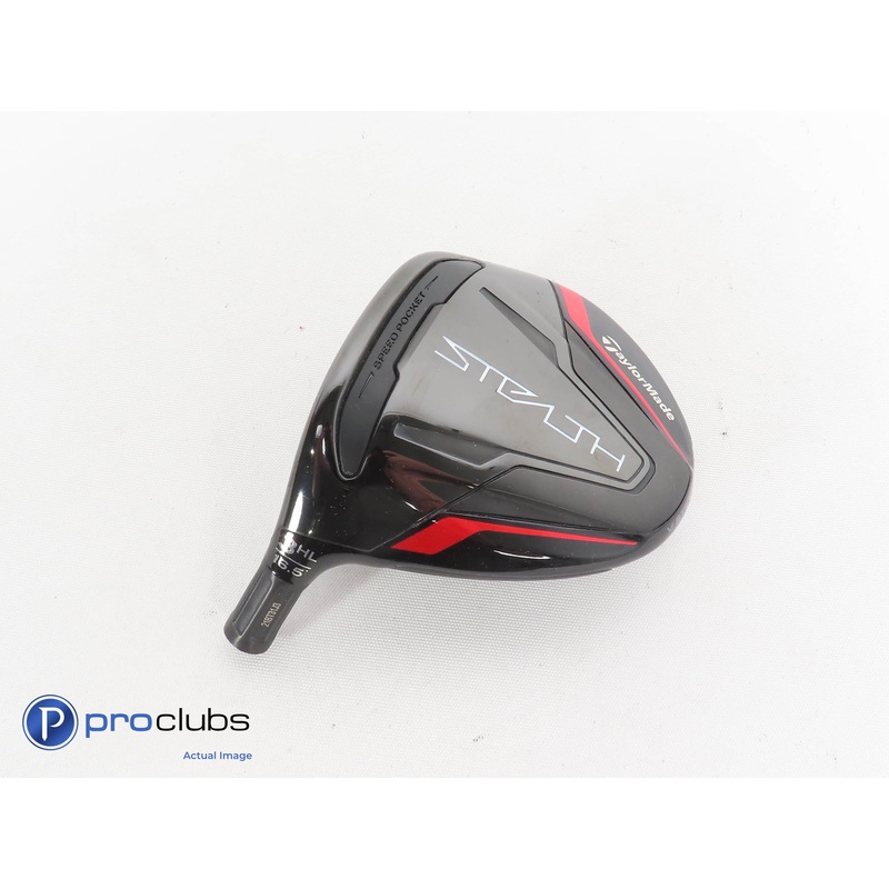 Excellent! Left Handed TaylorMade Stealth HL 16.5* 3 Wood – Head Only – 329142
