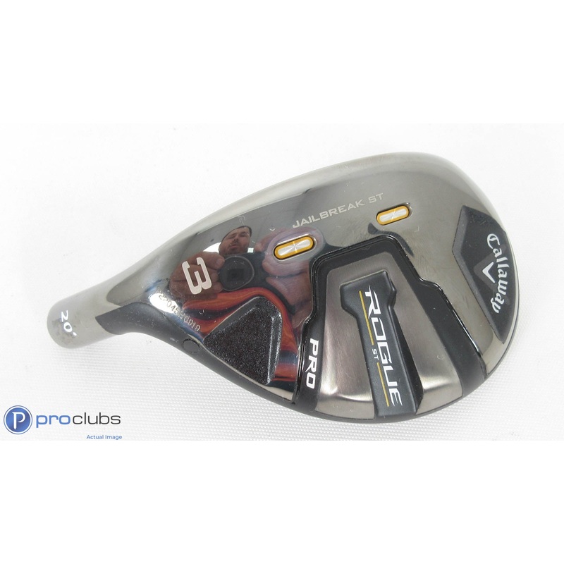 Nice! Left Handed Callaway Rogue ST Pro 20* – 3 Hybrid – Head Only – L/H 366180