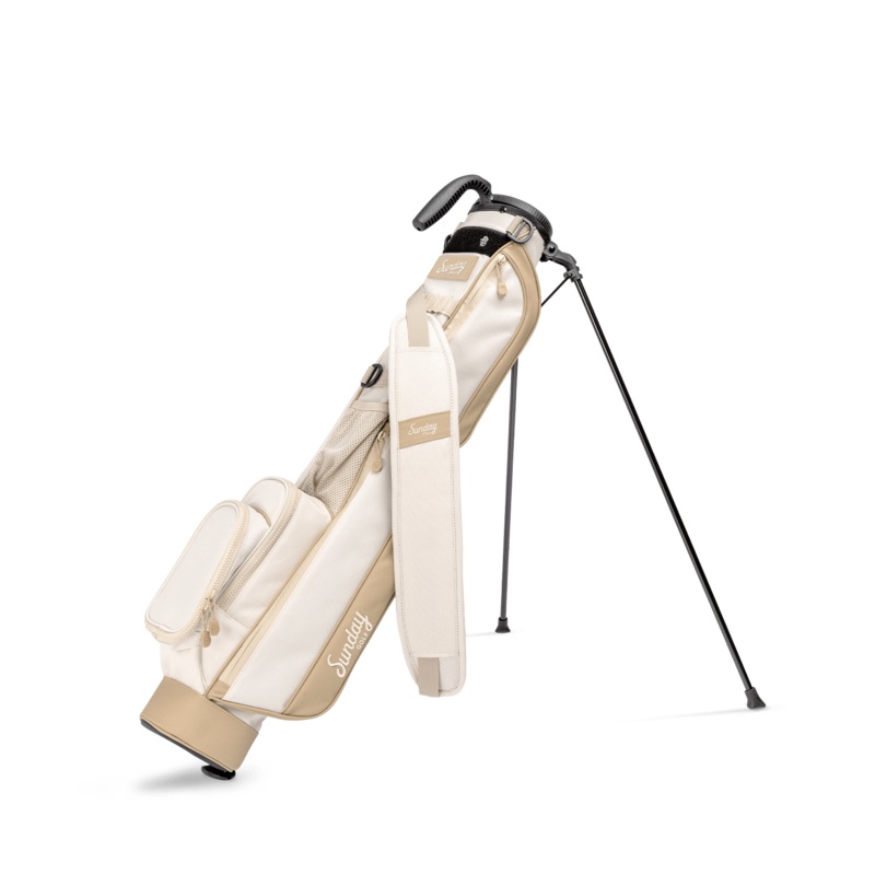 Sunday Golf The Loma | Toasted Almond Par 3 Bag