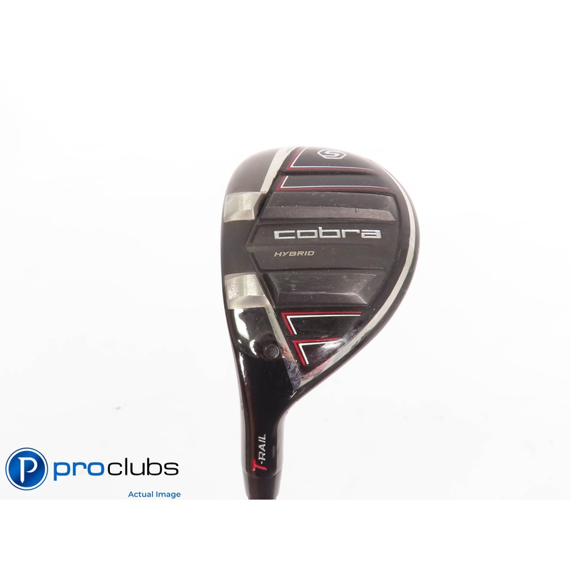 Left Handed Cobra 2023 T-Rail 4 Hybrid – Cobra Ultralite 50g Regular #441323