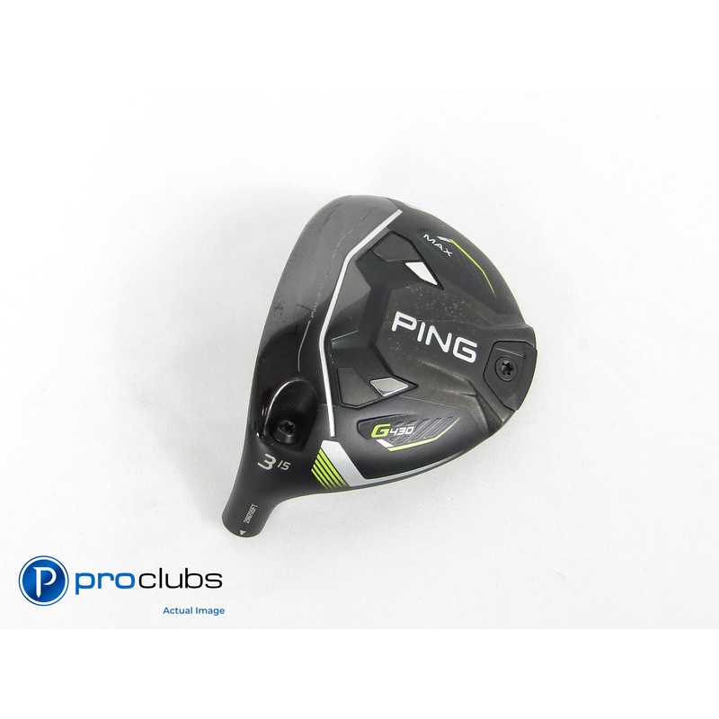 Nice! Left-Handed Ping G430 MAX 15* 3 Wood – Head Only – 430848