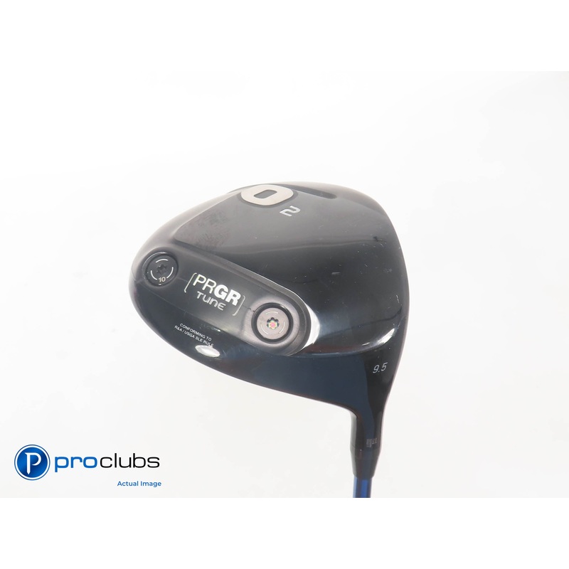 Nice PRGR Tune 02 9.5* DRIVER – Diamana TB 50 Extra-Stiff Flex 393288