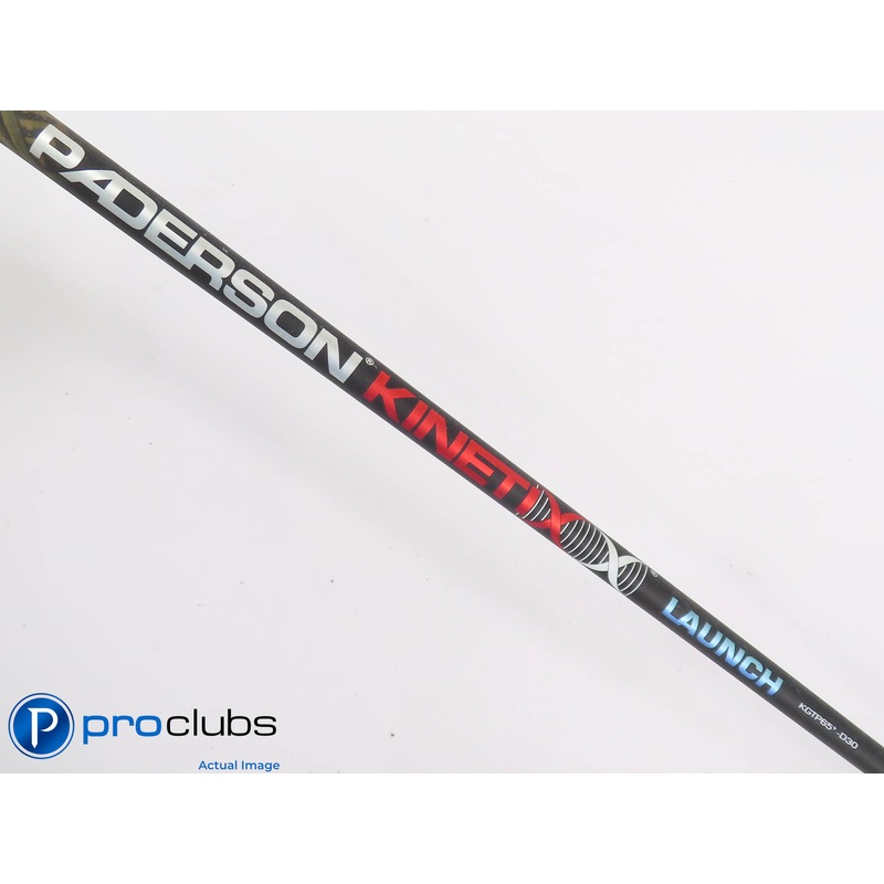 PADERSON KINETIXX LAUNCH KGTP65+ D30 Stiff Flex DRIVER SHAFT TaylorMade 441175