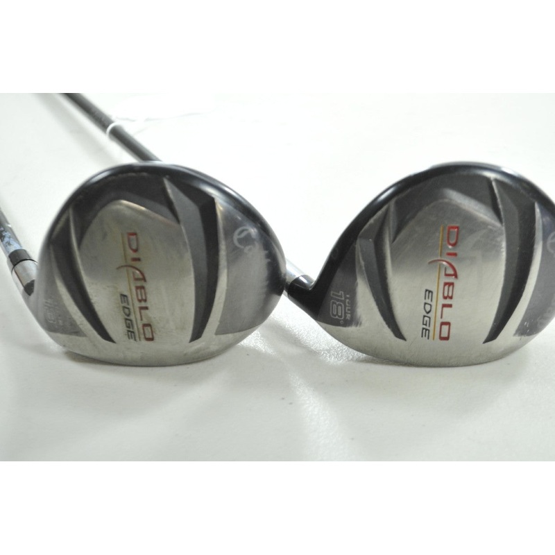 Callaway Diablo Edge Tour 13* and 18* Fairway Wood Set Stiff RH Graphite #194844