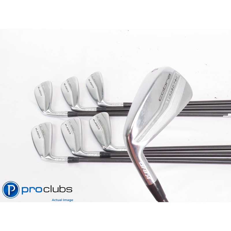 Left Handed Cobra ’23 Forged Tec 4-PW IRON SET -LAGolf L-125 X-Flex Graph 443204
