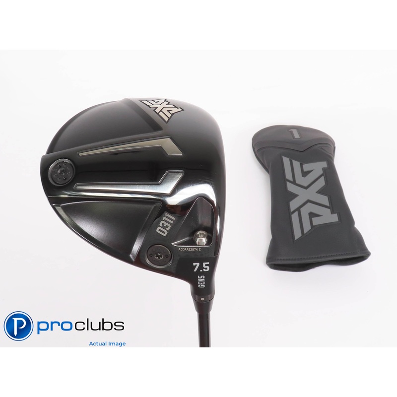 NEW PXG 0311 Gen5 7.5* DRIVER w/Cover – Tensei White AV 65 X-Flex 443555