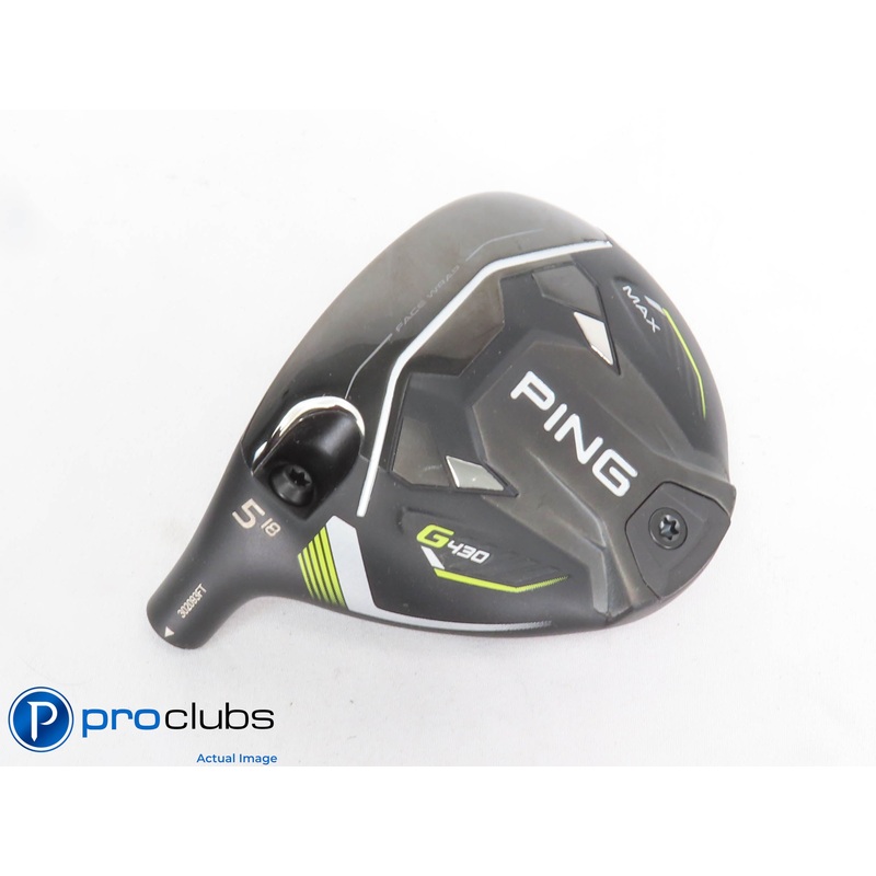Nice Left Handed Ping G430 MAX 18* 5 Wood HEAD ONLY 429673