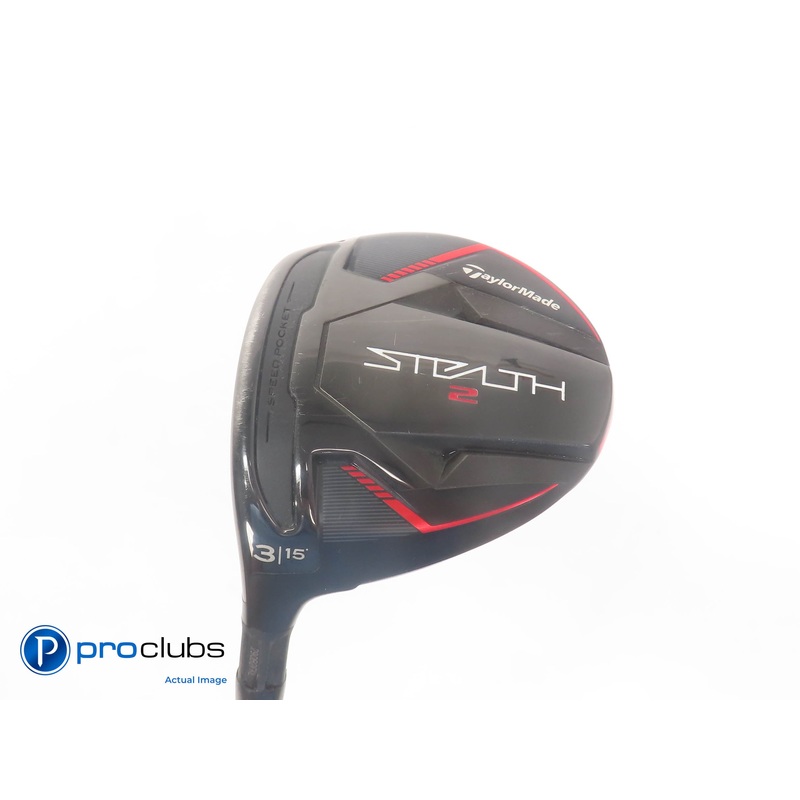 Nice Left Handed TaylorMade STEALTH 2 15* 3 WOOD -Accra FX 270 Stiff Flex 381847