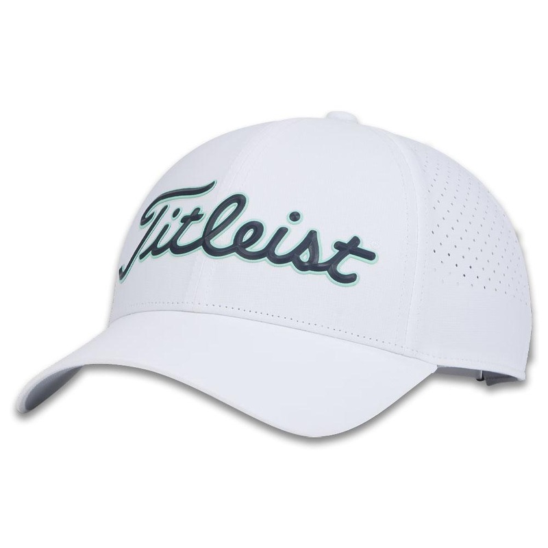 Titleist Players Tech Golf Cap White/Navy/Sea Glass – 24 Men