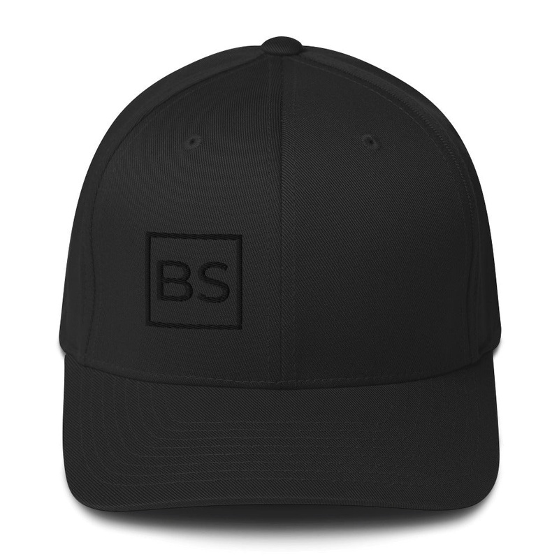 Black Square Match Flexfit Hat