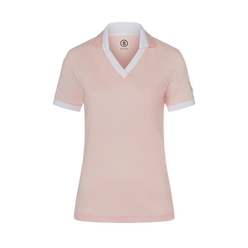 Bogner Luma Golf Polo Powder Rose – SS23 Women