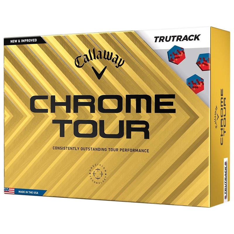Callaway Chrome Tour TruTrack Golf Balls – White