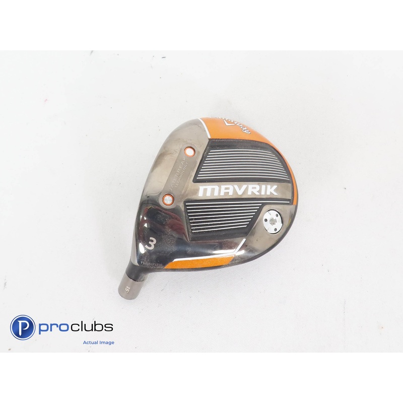 Left Handed Callaway Mavrik 15* 3 Wood – Head Only – L/H 269101