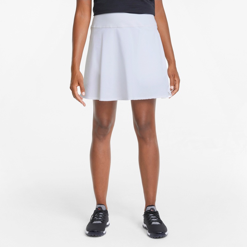Women’s PWRSHAPE Solid Golf Skirt | Bright White