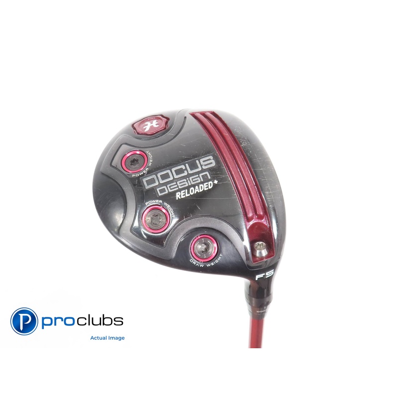 Docus Design Reloaded+ 5 Wood – Fujikura Ventus TR Senior w/VeloCore – 400616