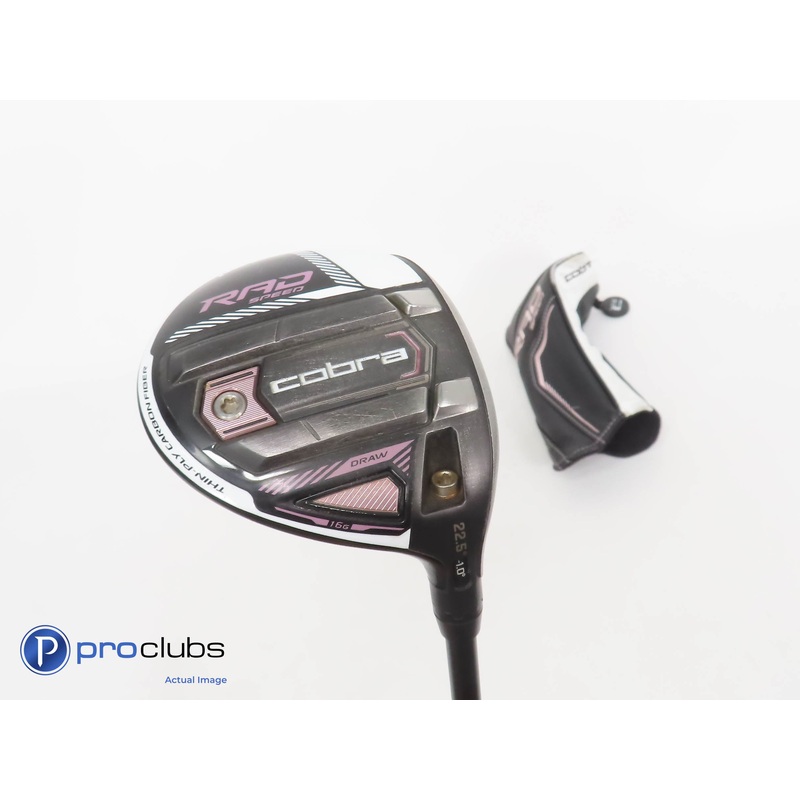 Ladies Cobra King RAD Speed 22.5* 5 Wood w/ HC – Helium 4F1 Ladies Flex – 341729