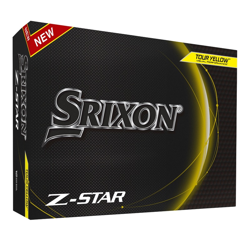 Srixon Z-Star 8 Tour Yellow Golf Balls 1 Dozen 2024