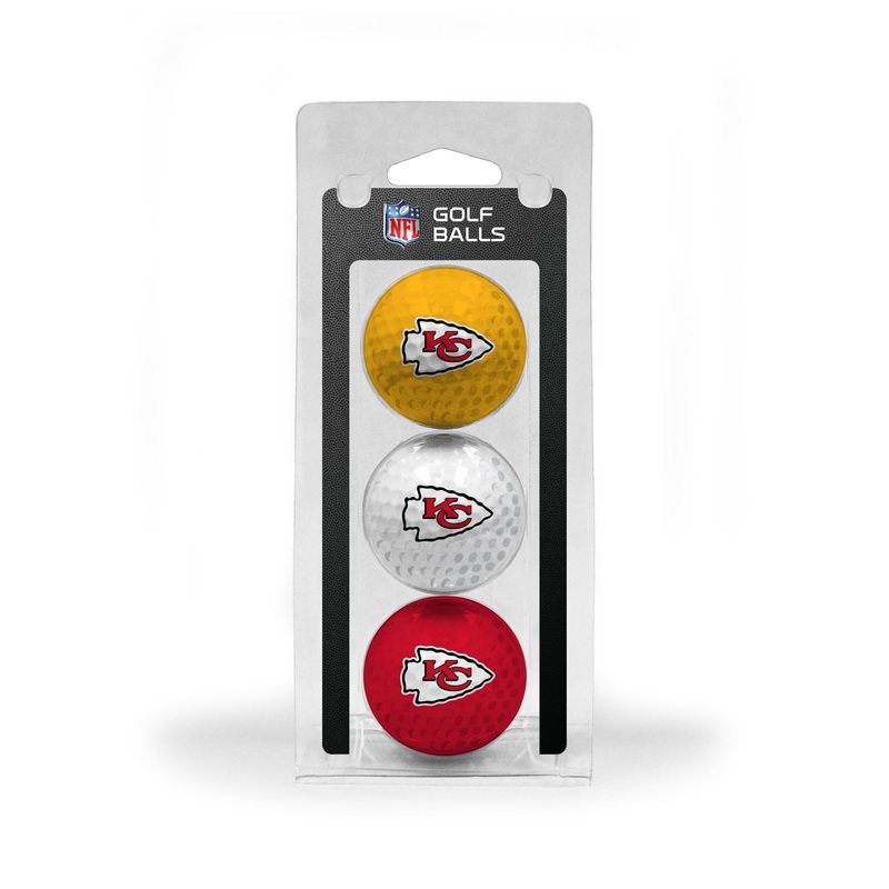 Team Golf KC Chiefs Golf Balls