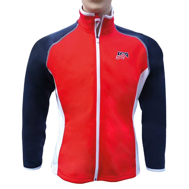 The Weather Apparel Co Polyflex Golf Jacket Red/Navy/White – FW19 Women