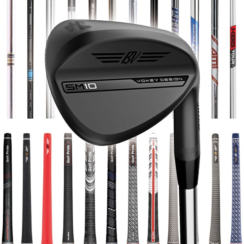 Titleist SM10 Vokey Jet Black Custom Wedge