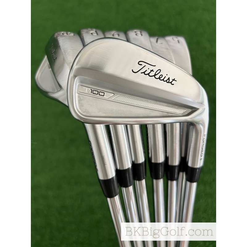 Titleist T100 23 Forged Iron Set 5-50 / True Temper AMT White Stiff